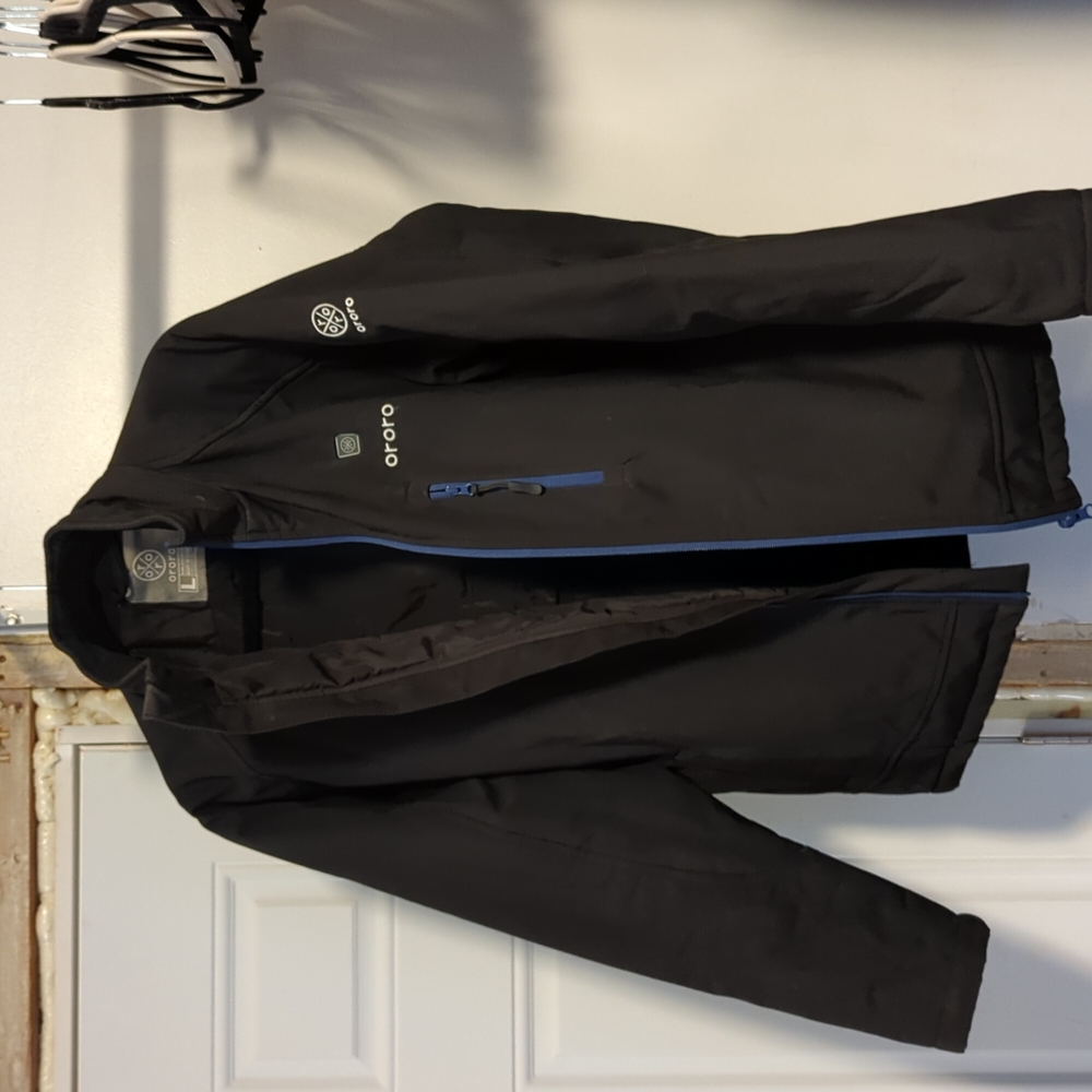 Ororo Large Black heated jacket